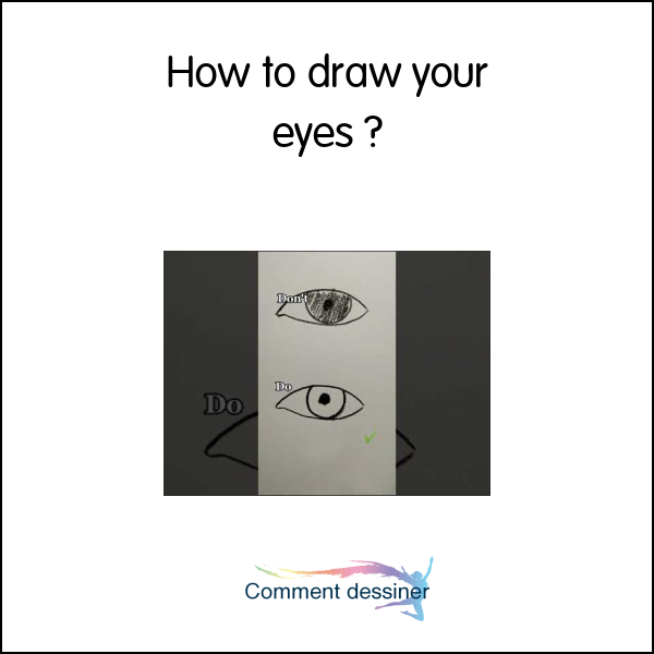 How to draw your eyes